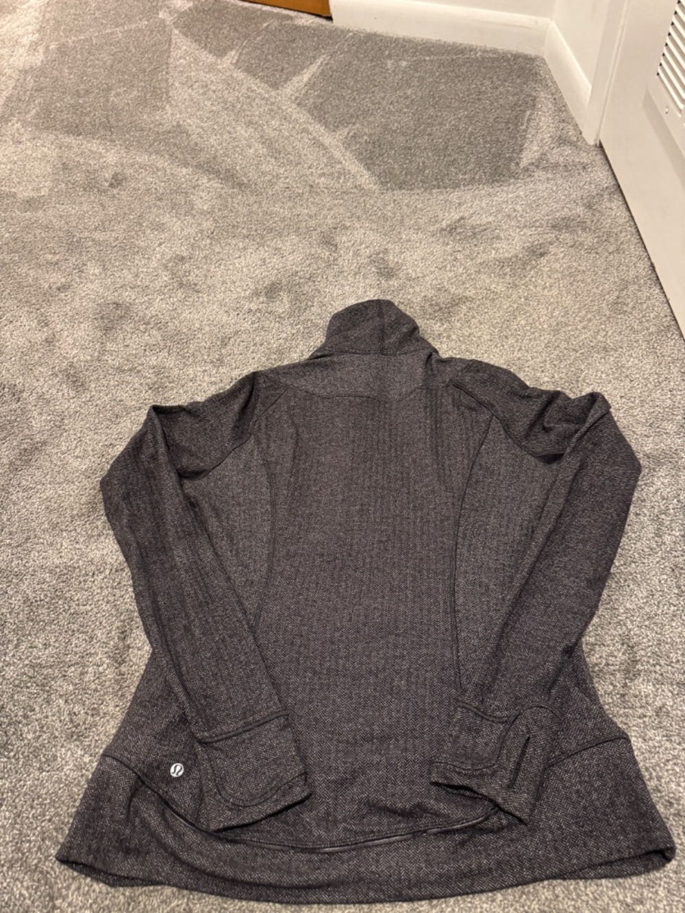 Lululemon Think Fast Herringbone Pullover - Picture 2 of 2